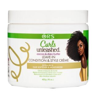 Curls Unleashed Cocoa & Shea Butter Leave In Conditioner Creme 455g