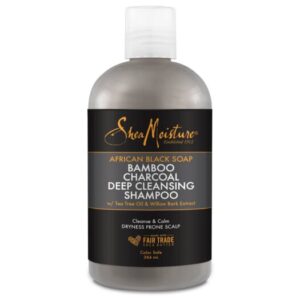 Shea Moisture African Black Soap Bamboo Charcoal Shampoo 384ml – Exclusive