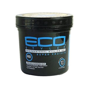Eco Styler Styling Gel 16 Oz. Super Protein Jar Black