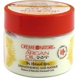 Creme Of Nature With Argan Oil Strengthening Hair Masque 11.5 Oz