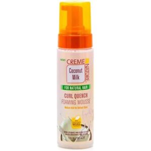 Creme Of Nature Coconut Milk Curl Quench Foaming Mousse – 7oz
