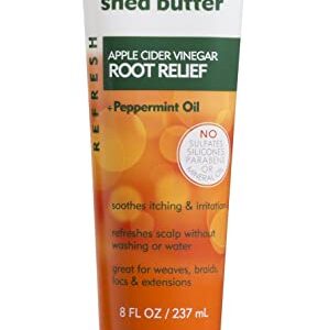 Cantu Refresh Root Relief With Apple Cider Vinegar And Peppermint Oil, 8 Ounce