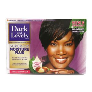 Dark & Lovely Relaxer With Moisture Seal Plus Shea Butter Kit Regular