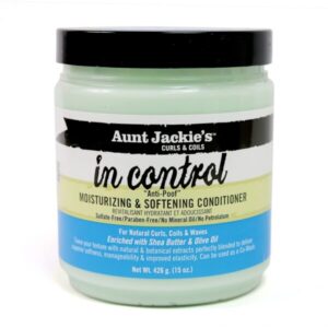 Aunt Jackie’s In Control 15oz – “Anti-Poof” Moisturizing & Softening Conditioner