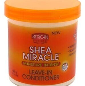 African Pride Shea Butter Miracle Leave-In Conditioner 15oz Jar