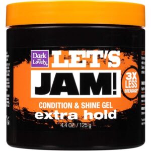 Dark And Lovely Lets Jam Extra Hold Condition And Shine Gel 4.4 Oz