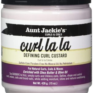 Aunt Jackie’s Curl La La Defining Curl Custard 15oz Jar