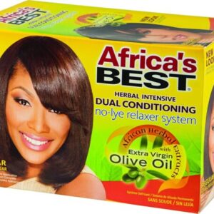 No-Lye Dual Conditioning RelAxer System By Africa’s Best