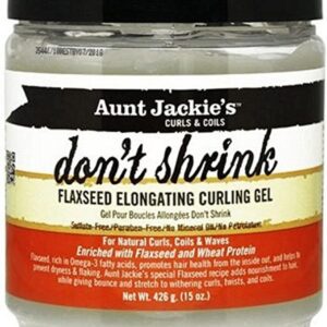 Aunt Jackie’s Don’t Shrink Flaxseed Elongating Curling Gel