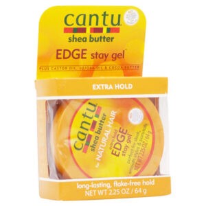 CANTU Shea Butter For Natural Hair Extra Hold Edge Stay Gel