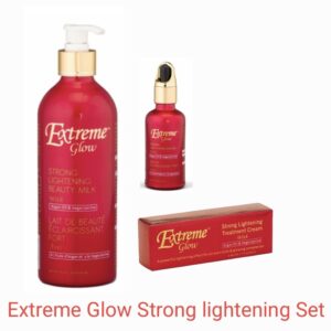 GLOW – Extreme Glow Strong Lightening Beauty Milk With Argan Oil & Valerian Extract – Skin Lightening Milk