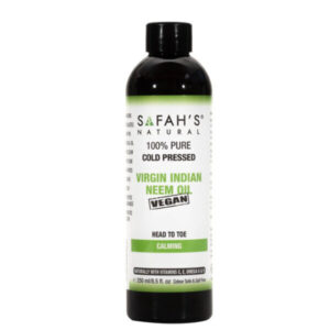 Cold Pressed 100% Pure Virgin Indian Neem Oil 250ml