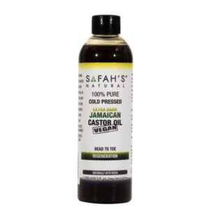 Cold Pressed 100% Pure Jamaican Black Castor Oil 250ml
