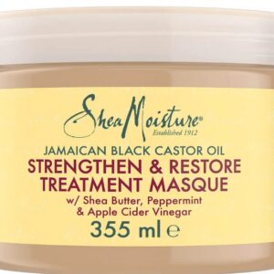 Shea Moisture Jamaican Black Castor Oil Strengthen & Restore Treatment Masque 355ml