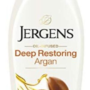 Jergens Deep Restoring Argan Oil Moisturizing Body Lotion, 16.8 Ounce
