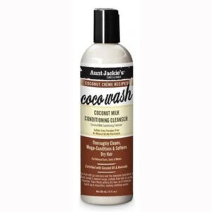 Aunt Jackie’s Coco Wash Coconut Milk Conditioning Cleanser – 12oz