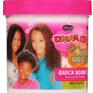 African Pride Dream Kids Olive Miracle Quick Bounce Pudding – 425g