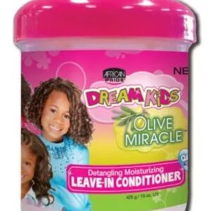 African Pride Dream Kids Olive Miracle Detangling Moisturizing Leave-in Conditioner – 425g