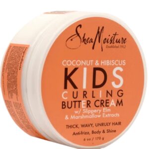 Shea Moisture Coconut & Hibiscus Kids Curling Butter Cream – 6oz