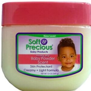 Soft & Precious Baby Nursery Pure Petroleum Jelly Baby powder sent (368g)