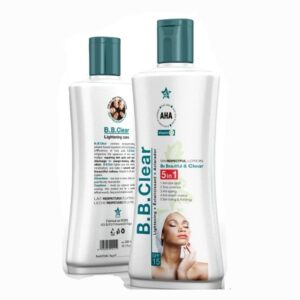 B.B Clear 5 In 1 Lightening Lotion With AHA 10.1oz / 300ml